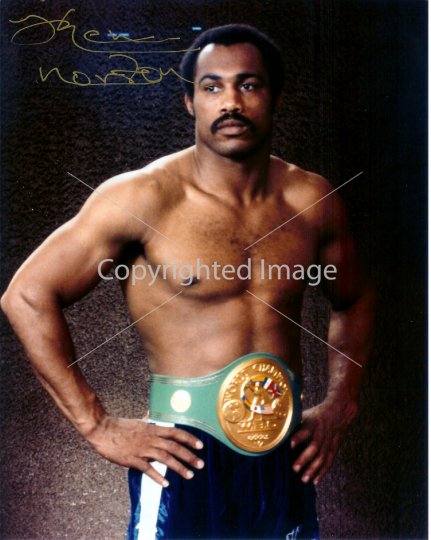 KEN NORTON SR. AUTOGRAPHED SIGNED PHOTO