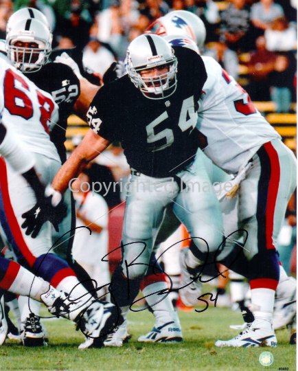 Oakland Raiders GREG BIEKERT #54