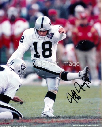 Oakland Raiders Jeff Jaeger #18