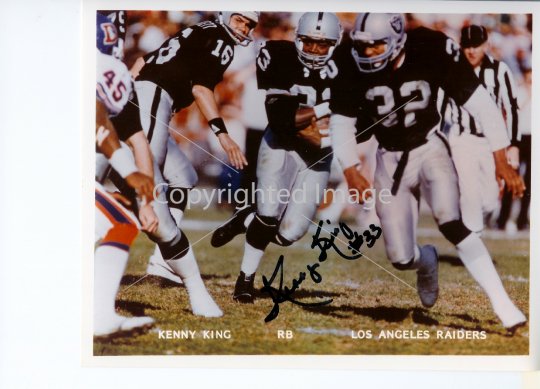 Oakland Raiders Kenny King #33