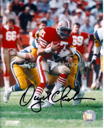 San Francisco 49ers Dwight Clark #87