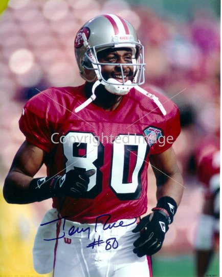 San Francisco 49ers JERRY RICE #80