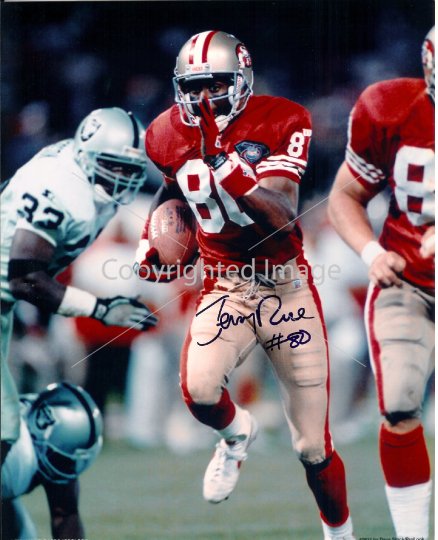 San Francisco 49ers JERRY RICE #80