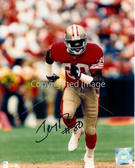 San Francisco 49ers JERRY RICE #80