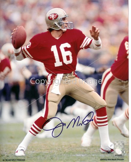 San Francisco 49ers JOE MONTANA #16