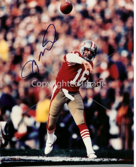 San Francisco 49ers JOE MONTANA #16