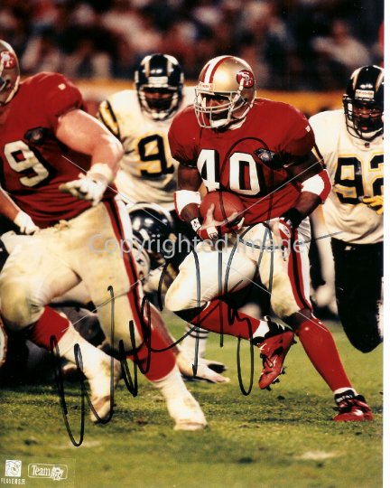 San Francisco 49ers William Floyd #40